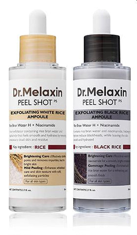 Lunvacraft PERN Dr. Melaxin Rice Exfoliating serum + Facial Moisturizing Soften Serum